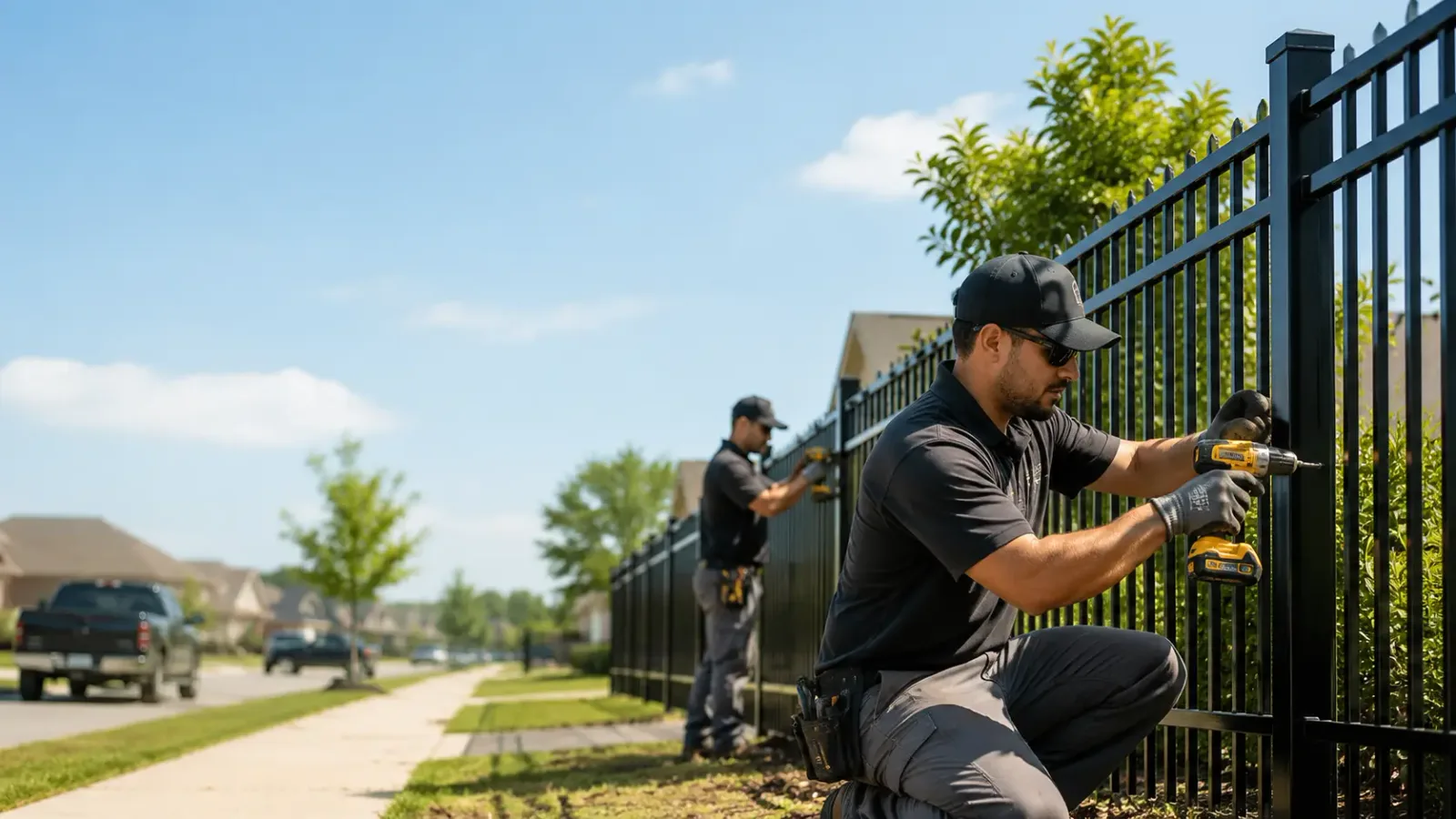 Metal Fence Installation in Sparks, GA